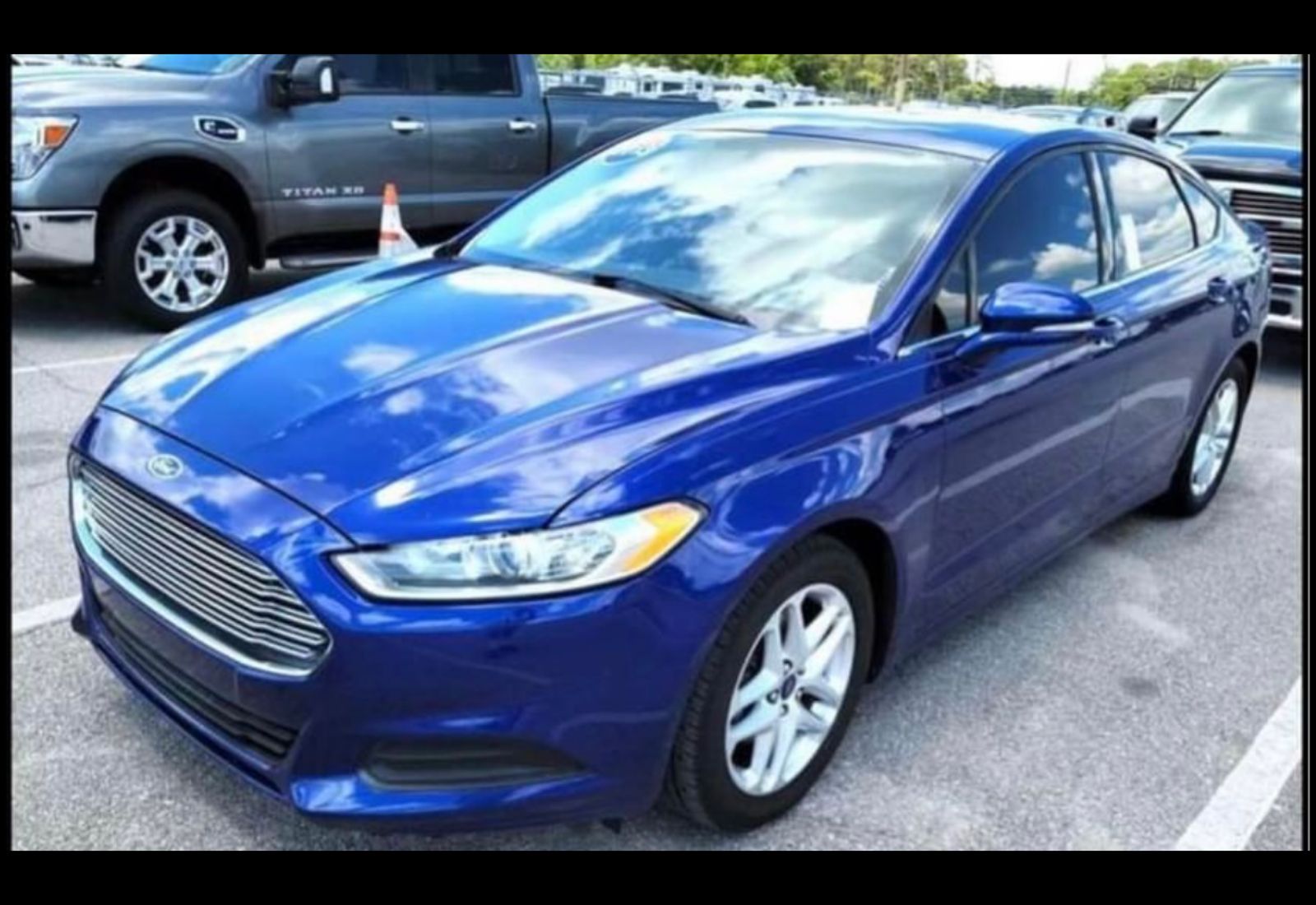 2013 Ford Fusion SE Blue - Magnificent Motors Group LLC